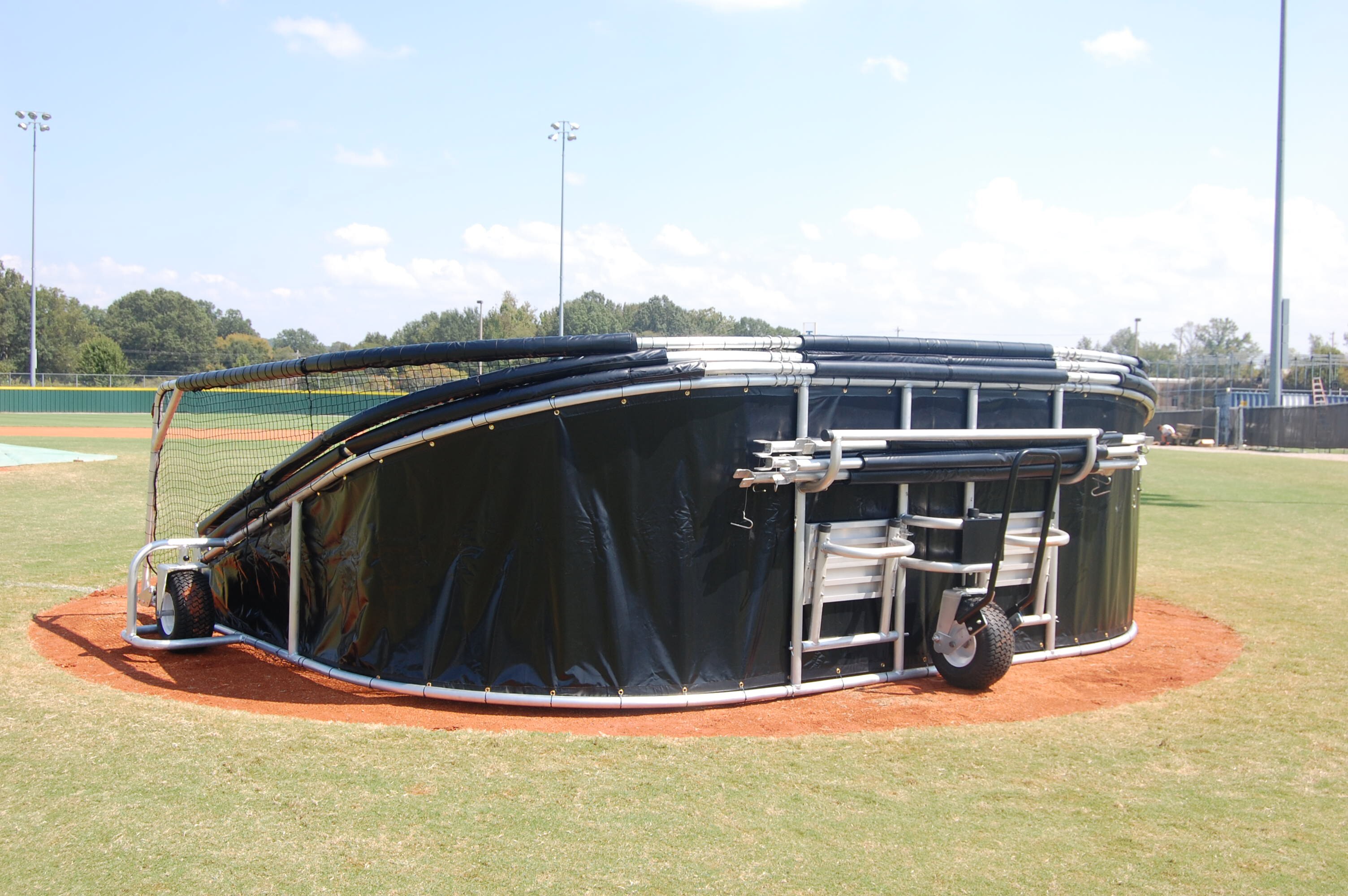 Folded Portable Batting Net